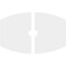 Ekena Millwork Kailey Architectural Grade PVC Ceiling Medallion, 30"W x 20"H x 3"ID x 16 1/4"C x 1"P, Two-Piece CMP30X20KY2-03000 - alternate 3